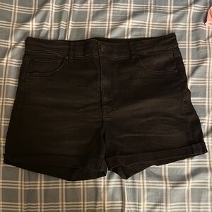American Eagle Outfitters Black Jean Shorts